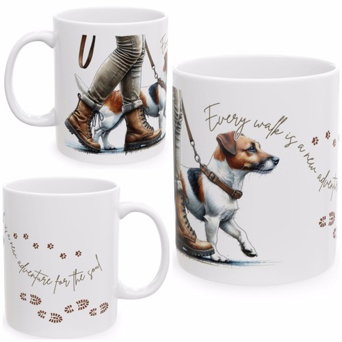 11oz ceramic jack russell - ceramic,
