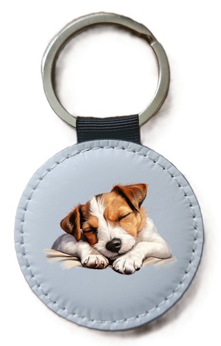 Jack russell terrier keyring - russell,