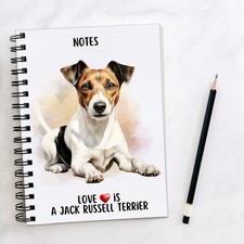 Jack Russell A5 Notepads |