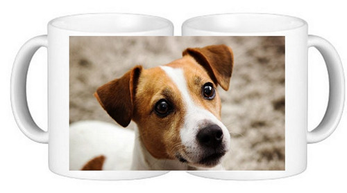 Jack russell dog - jack, ceramic