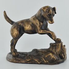 Jack Russell Bronze Effect Dog