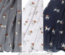 Ladies Jack Russell Scarf