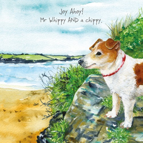 Jack russell greeting card - greeting,