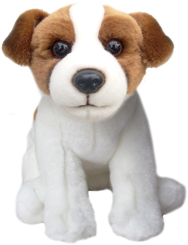 Jack russell plush soft - jack,